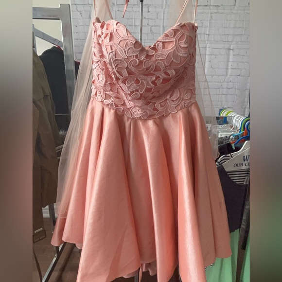 PINK GRADUATION DRESS FROM MARLAS - Picture 1 of 7